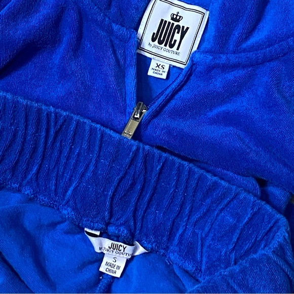 Juicy Couture 2 Piece Terry Set Jacket - XS  Shorts - S - Picture 7 of 12